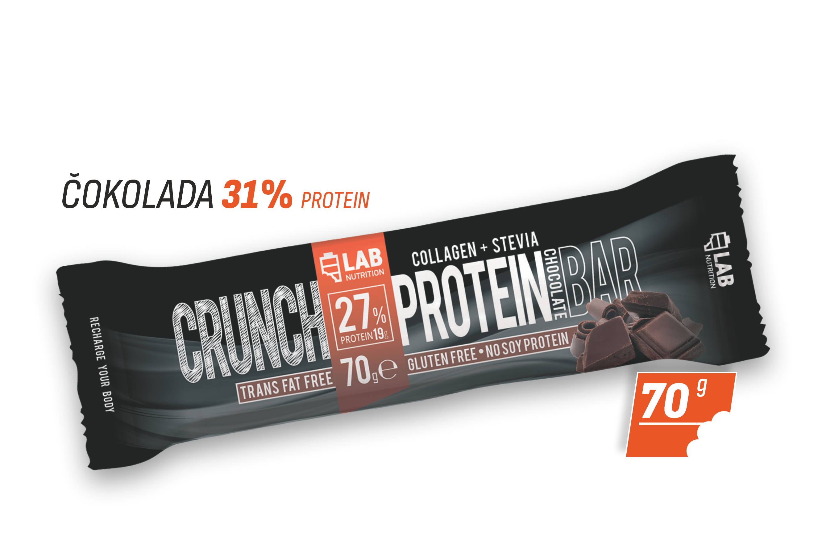 Crunch - Hrskava Proteinska Čokoladica - ČOKOLADA