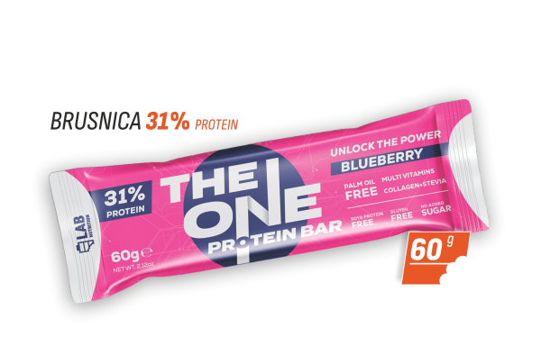 The ONE Multivitaminska čokoladica BOROVNICA
