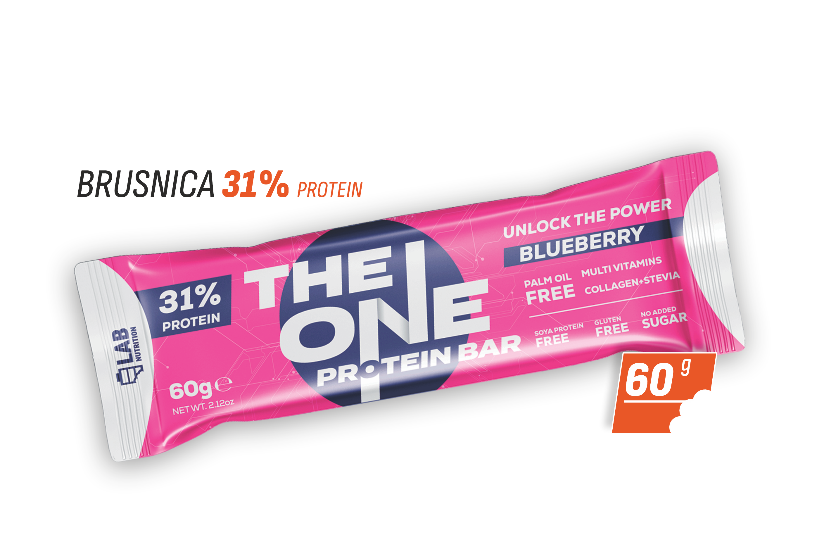 The ONE Multivitaminska čokoladica BOROVNICA