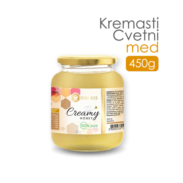 KREMASTI CVETNI Med 450g