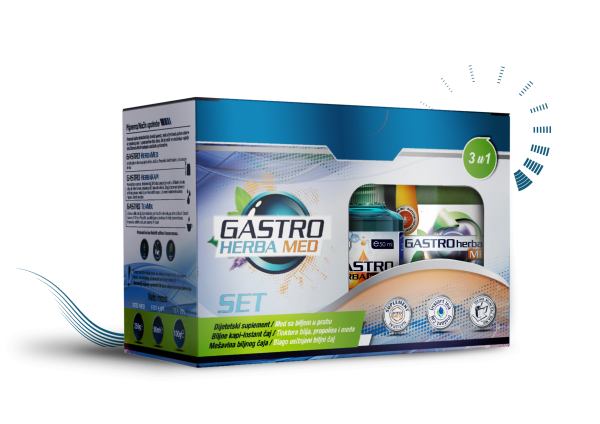 Gastro HerbaMed SET