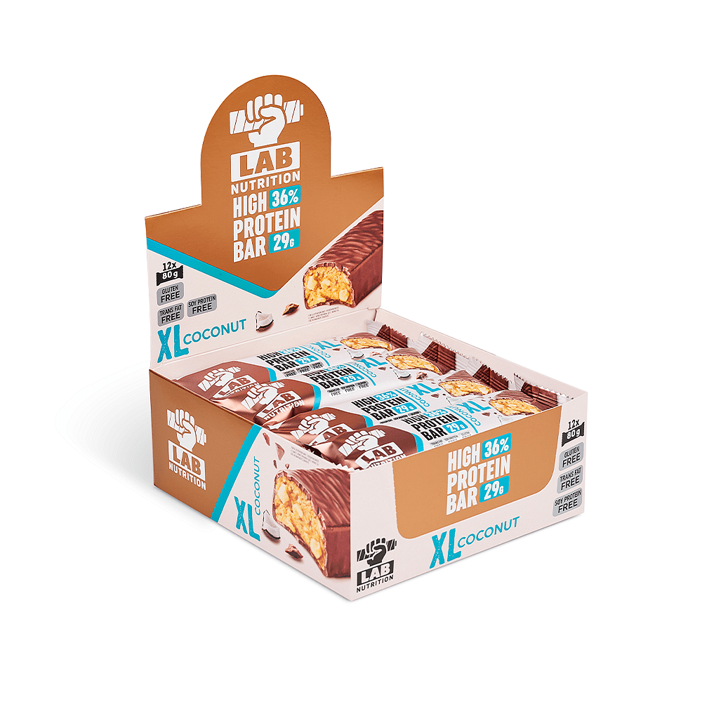 XL Proteinska čokoladica - KOKOS - 80g - CLASSIC BOX - Image 3